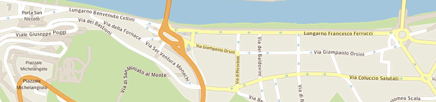 Mappa della impresa gescom srl a FIRENZE