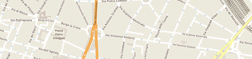 Mappa della impresa editoriale 2000 srl a FIRENZE