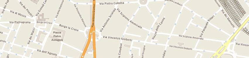 Mappa della impresa sottofondo a FIRENZE