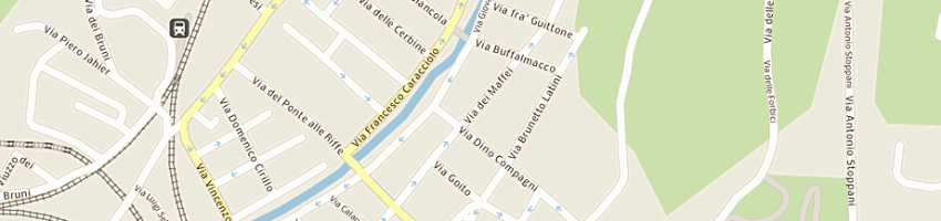 Mappa della impresa foglianti spadini dr francesco a FIRENZE