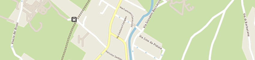 Mappa della impresa nannelli lorenzo a FIRENZE