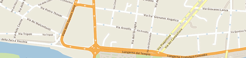 Mappa della impresa new foto futura di lippi gabriella e c sas a FIRENZE