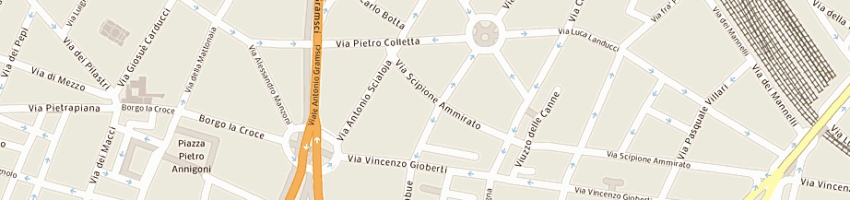 Mappa della impresa badini giulia a FIRENZE