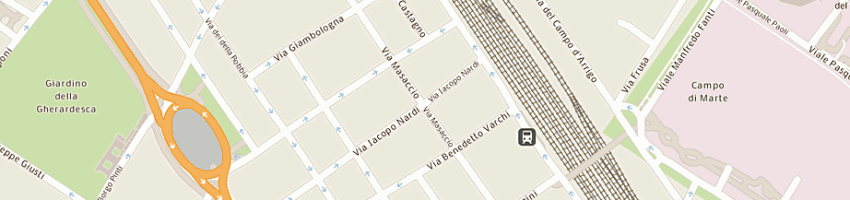 Mappa della impresa condominio a FIRENZE