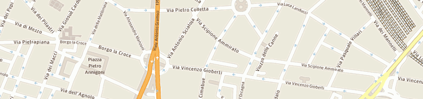 Mappa della impresa unicoop firenze scrl a FIRENZE