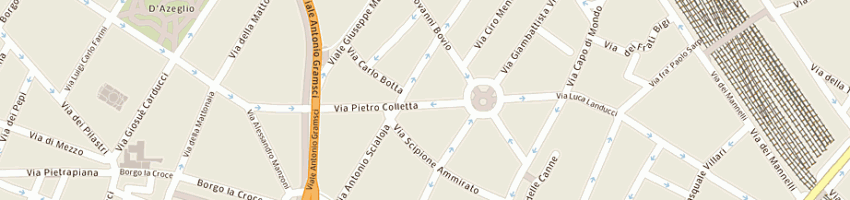 Mappa della impresa la viola impianti elettrici snc a FIRENZE