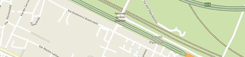 Mappa della impresa leanza giovanni a BOLOGNA