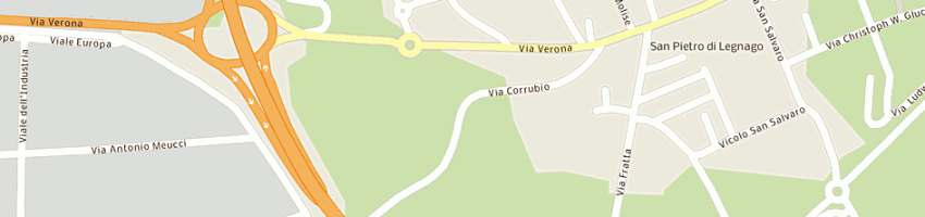 Mappa della impresa zanoni daniela a LEGNAGO