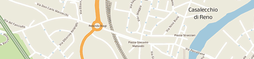 Mappa della impresa villa iris di natali dino e c sas a CASALECCHIO DI RENO