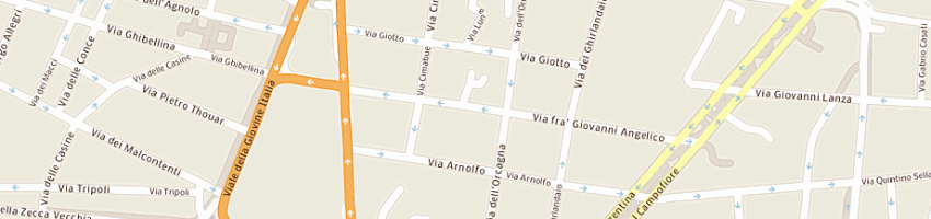 Mappa della impresa inim interventi immobiliari srl a FIRENZE