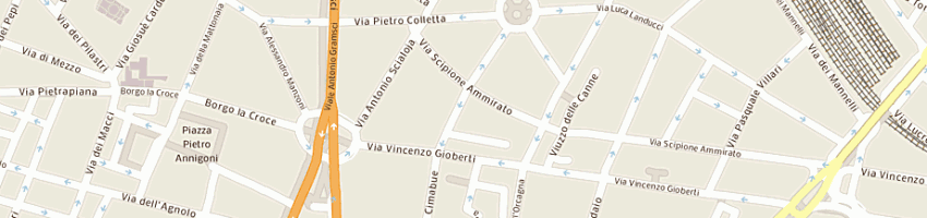 Mappa della impresa perini paolo a FIRENZE