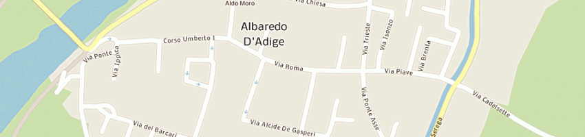 Mappa della impresa scuola elementare a ALBAREDO D ADIGE