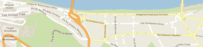 Mappa della impresa maxismall sport discount a FIRENZE