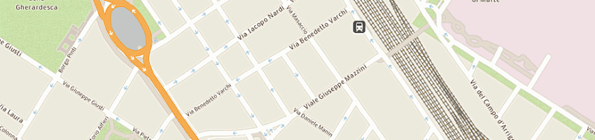 Mappa della impresa armonia sas di mgrazia castelli e c a FIRENZE