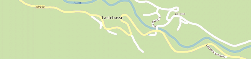 Mappa della impresa pizzeria trattoria da gigi a LASTEBASSE
