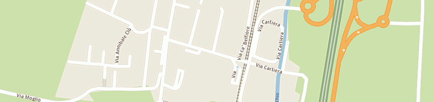 Mappa della impresa borgonuovo gelati srl a SASSO MARCONI