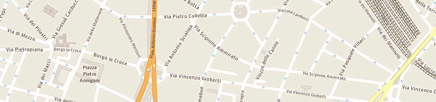 Mappa della impresa arel a FIRENZE