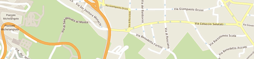 Mappa della impresa idea neon a FIRENZE