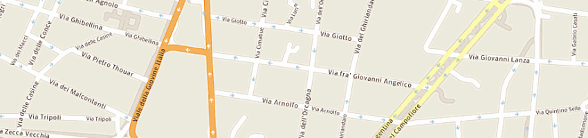 Mappa della impresa utet editrice spa a FIRENZE