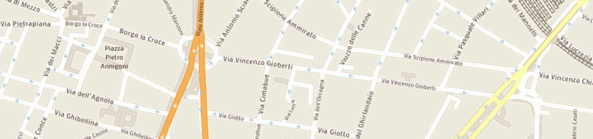 Mappa della impresa ballando ballando di fanetti lorella a FIRENZE