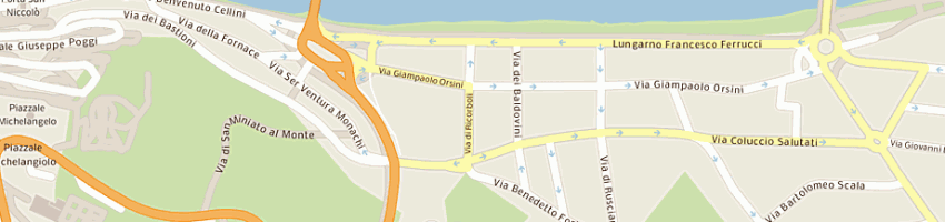 Mappa della impresa colbi sas di luciano bisoni e c a FIRENZE