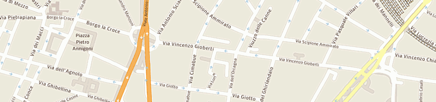 Mappa della impresa trendy di testi carlo a FIRENZE