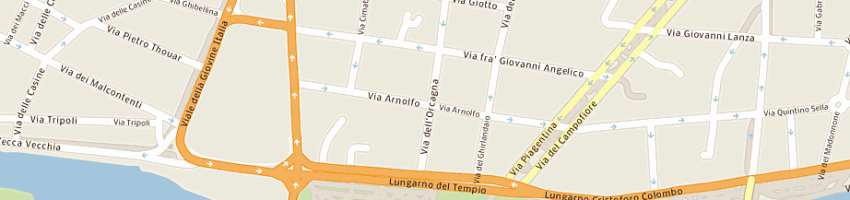 Mappa della impresa aston srl a FIRENZE