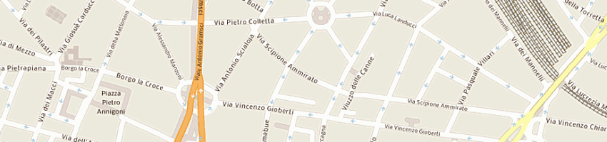 Mappa della impresa nesi marco a FIRENZE
