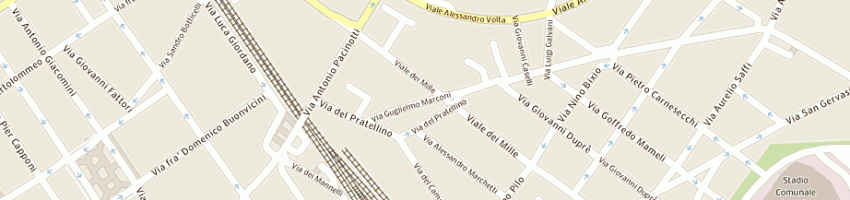 Mappa della impresa graziani matteo a FIRENZE