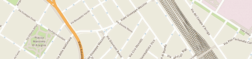 Mappa della impresa devo sas di montalti alessandro e c a FIRENZE