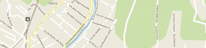 Mappa della impresa progetto impresa (snc) a FIRENZE