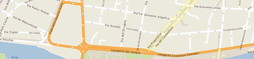 Mappa della impresa guidi pierluigi a FIRENZE