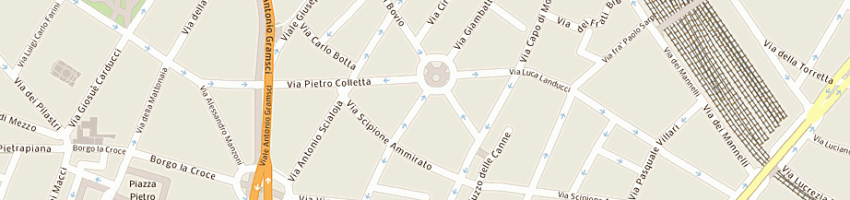 Mappa della impresa fiscal consulting sas di alessandro scarlatti e c a FIRENZE