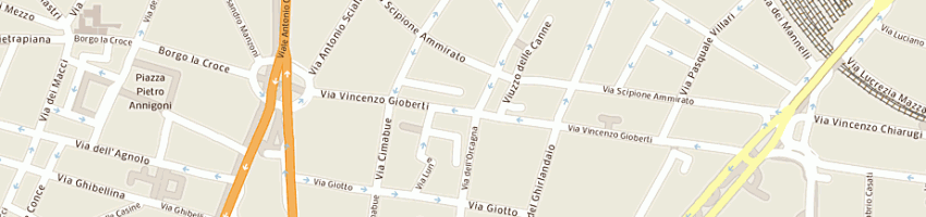 Mappa della impresa ker srl a FIRENZE