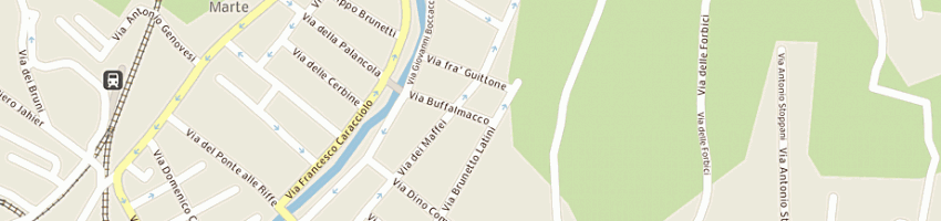 Mappa della impresa essenza di natalini e valenti - snc a FIRENZE