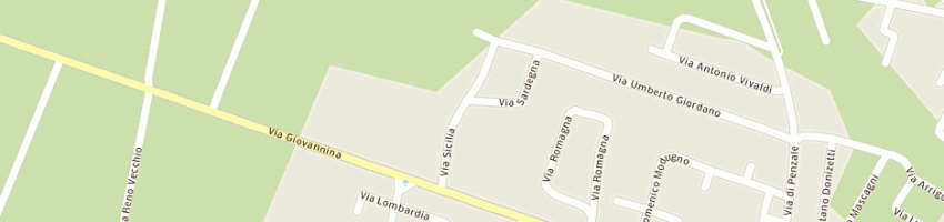 Mappa della impresa lanzoni ivano a CENTO