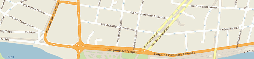 Mappa della impresa giappichelli paolo a FIRENZE