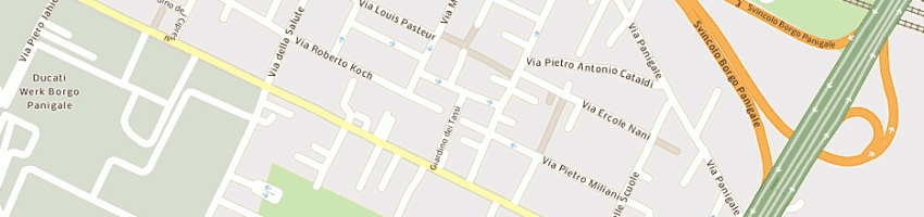 Mappa della impresa onde-mar di vozzi marco a BOLOGNA