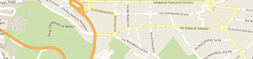 Mappa della impresa biffoli sergio e c sas a FIRENZE