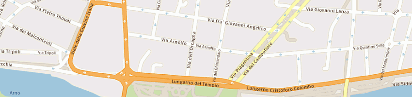 Mappa della impresa indaco tullio a FIRENZE