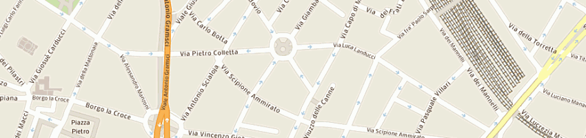 Mappa della impresa carrozzeria oberdan a FIRENZE