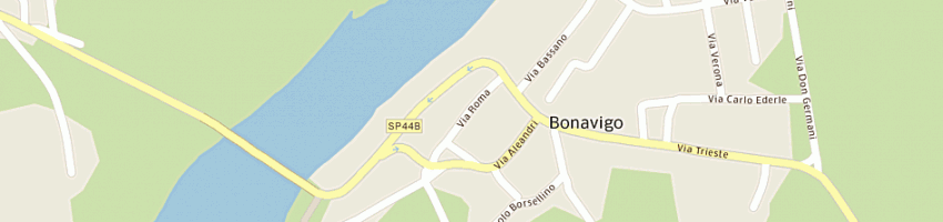 Mappa della impresa tesin antonietta e c sas a BONAVIGO