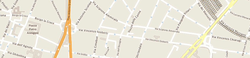 Mappa della impresa bellini franco a FIRENZE