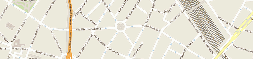 Mappa della impresa sacchetti tiziano a FIRENZE