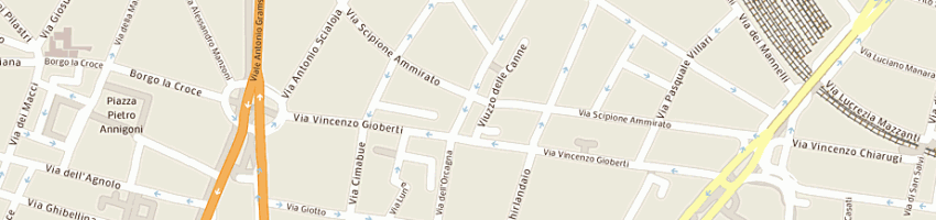Mappa della impresa bomboniere patrizio di innocenti sandra a FIRENZE