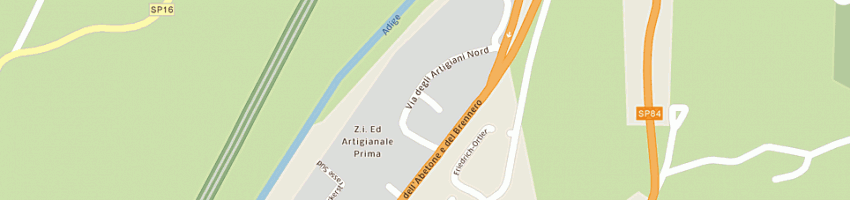 Mappa della impresa baw consult sas di norbert alber e c a EGNA