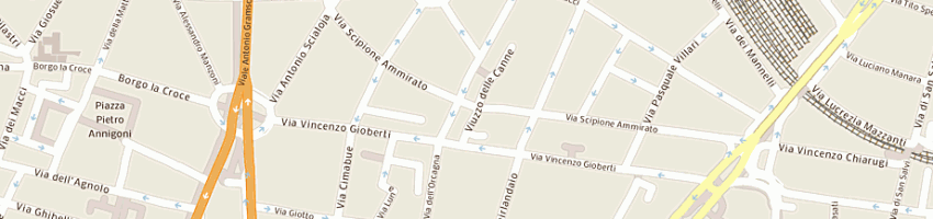 Mappa della impresa simbolo di mariotti paolo giuseppe e c snc a FIRENZE