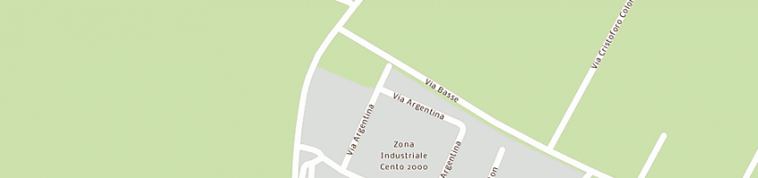 Mappa della impresa parmeggiani di parmeggiani giancarlo e c snc a CENTO