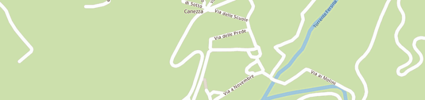 Mappa della impresa scuole scuole dell'infanzia provinciali a TRENTO