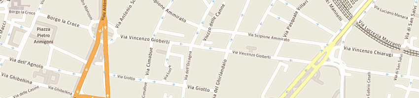 Mappa della impresa natali carlo a FIRENZE